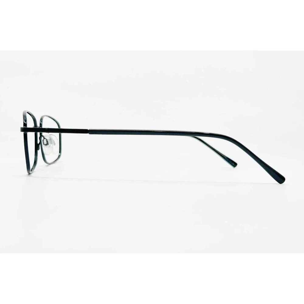 Modern Kody Eyeglasses Frames Mens Black Rectangle 54-18-145
